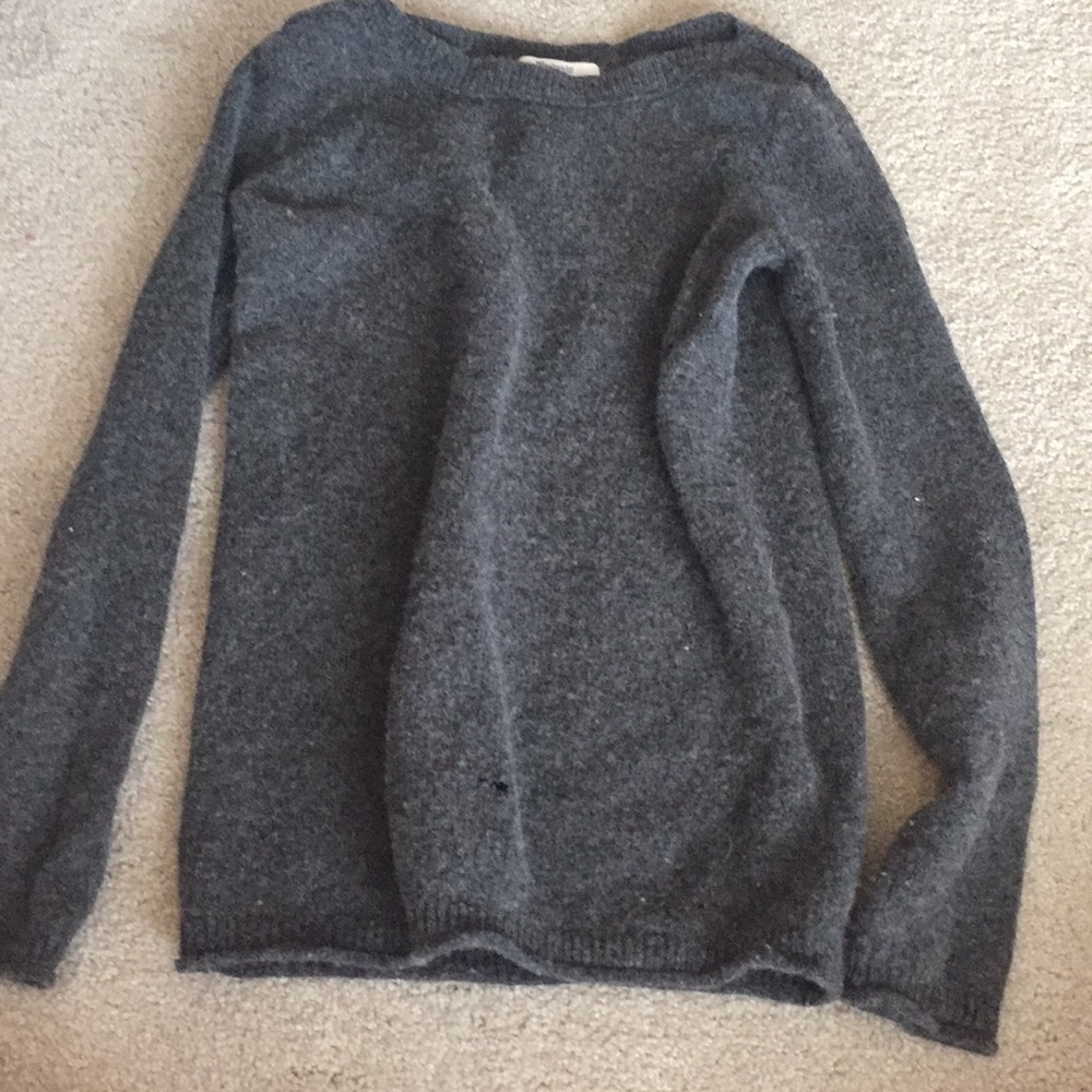 Gray women’s sweater